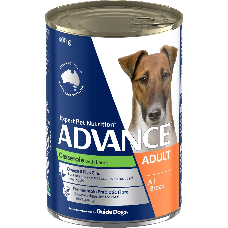 ADVANCE - Adult All Breed with Lamb Dog Wet Food (400g)