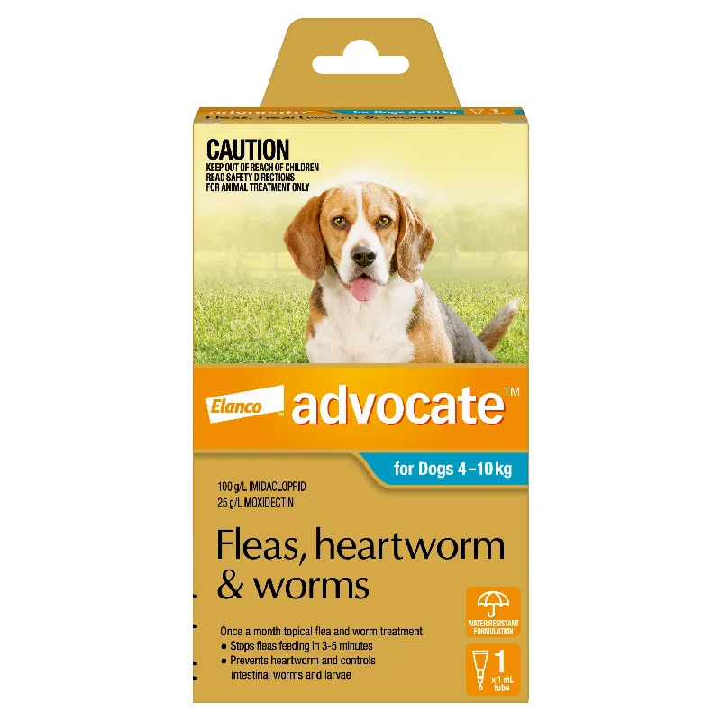 Advocate - Dog 4-10kg (1pk)