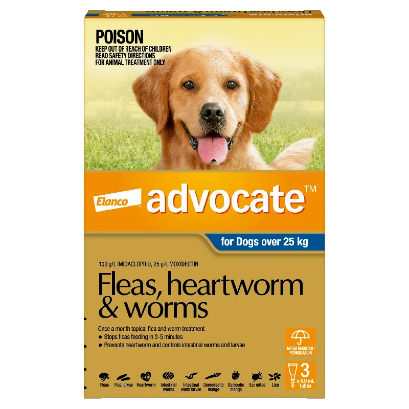 Advocate - Dog over 25kg (3pk)