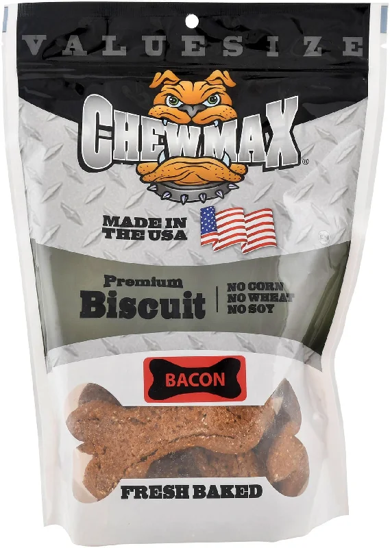 Chewmax Premium Bacon Biscuits, 4"L