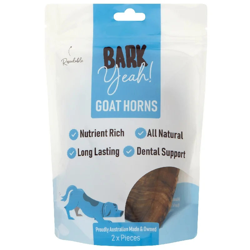 Bark Yeah! Goat Horns Dog Treat 2 Pack