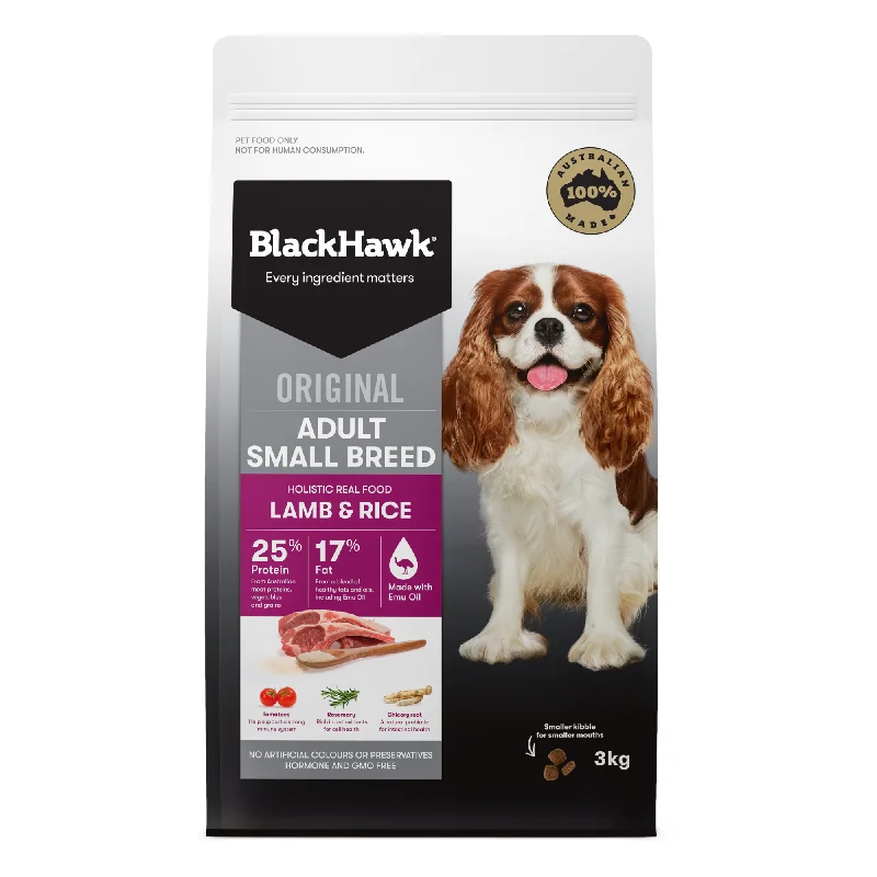 Black Hawk Adult Small Breed Lamb and Rice Dry Dog Food