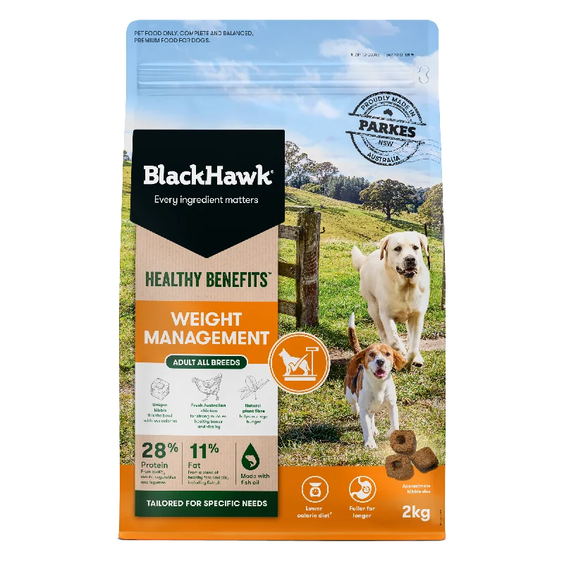 Black Hawk Healthy Benefits Adult Weight Management Dry Dog Food