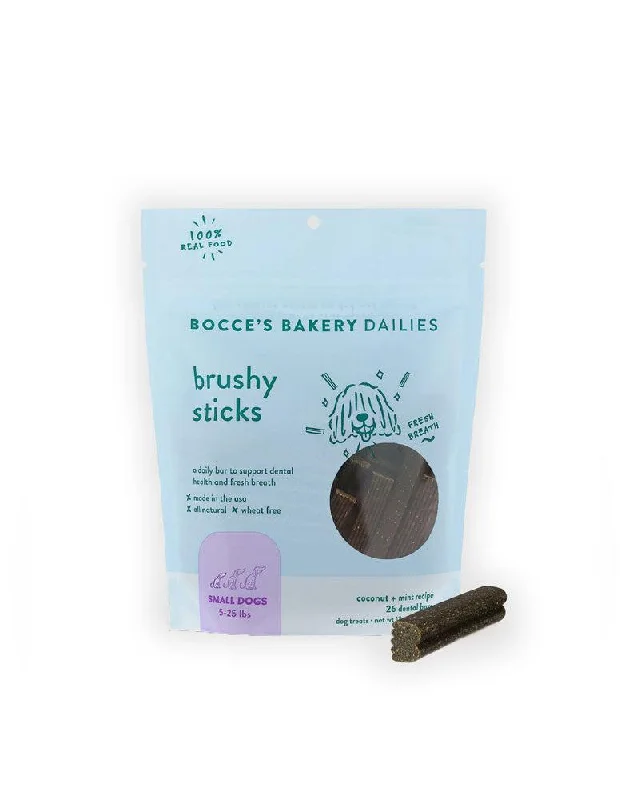 Bocce's Bakery Brushy Dental Sticks for Small Dogs