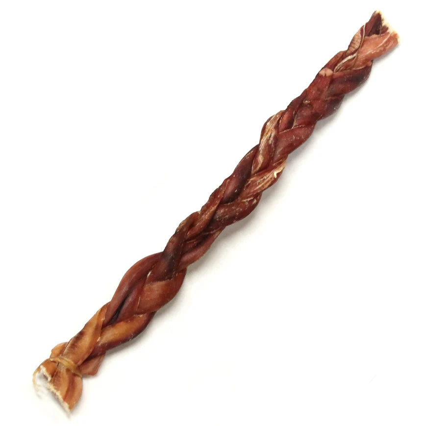 BRAIDED BULLY Stick Odor Free-Standard : 12"