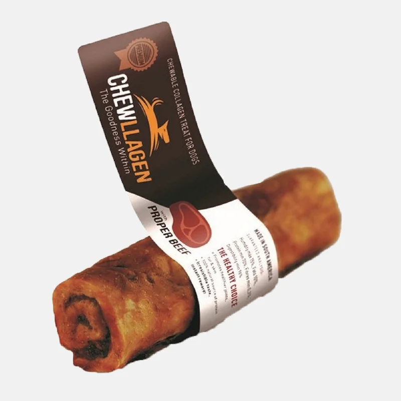 Chewllagen Collagen Beef Flavour Roll Dog Chew