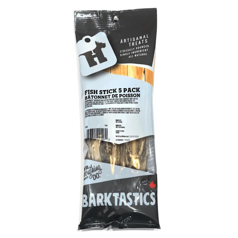 Dehydrated Dog Treat - Fish Stick - 5 pcs