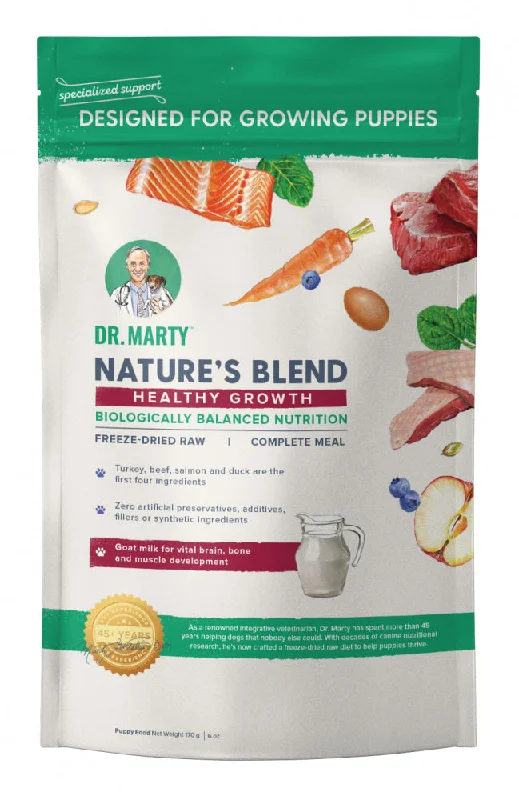 Dr. Marty Nature's Blend for Puppies Freeze Dried Raw Dog Food