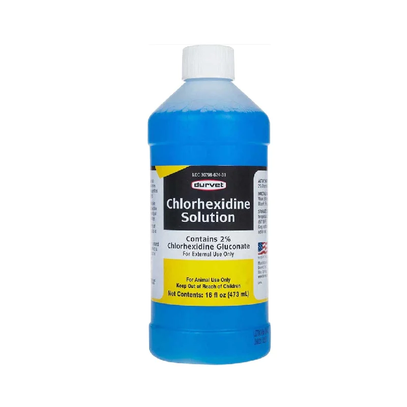 Durvet Chlorhexidine Solution 2% 16oz