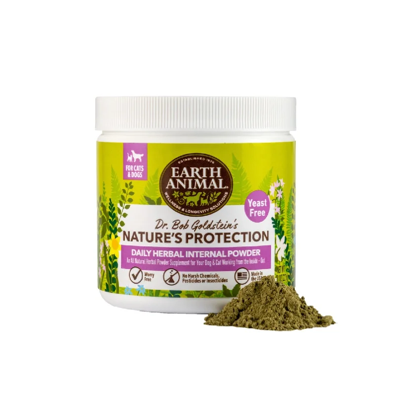 Earth Animal Daily Herbal Internal Powder Yeast Free 8oz