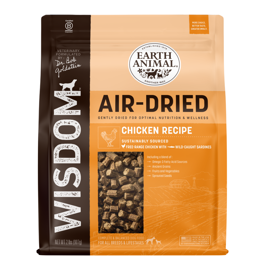 Dr. Bob Goldstein’s Wisdom® Dog Food – Air-Dried Chicken Recipe