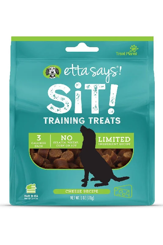 Etta Says Sit! Cheese Training Dog Treats