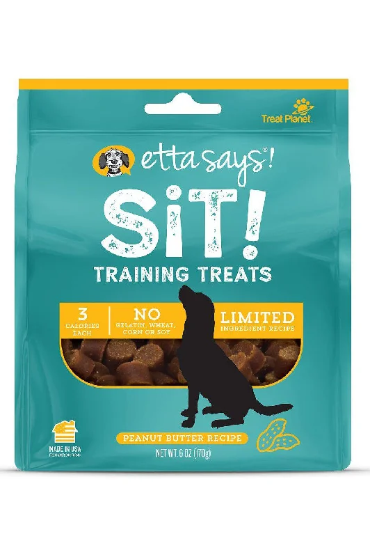 Etta Says Sit! Peanut Butter Training Dog Treats