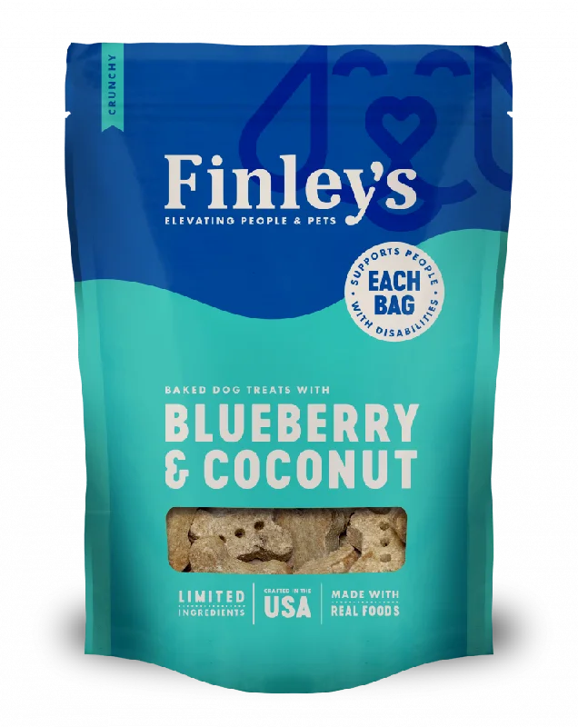 Finleys Blueberry & Coconut Crunchy Biscuits