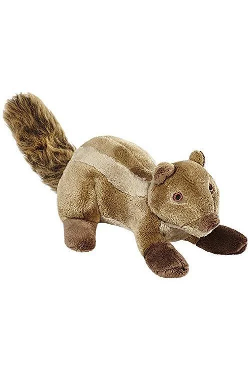 Fluff and Tuff Peanut Chipmunk Dog Toy