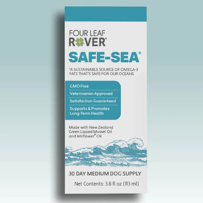 Four Leaf Rover - Safe Sea - Sustainable Fatty Acids For Dogs