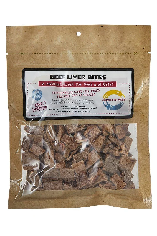 Fresh is Best Beef Liver Fillets Pet Treats