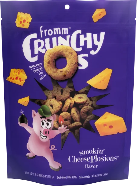 Fromm Crunchy O's Smokin' CheesePlosion Dog Treats