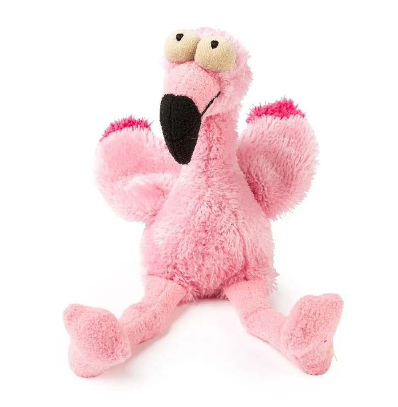 FuzzYard Flo The Flamingo Dog Toy Large