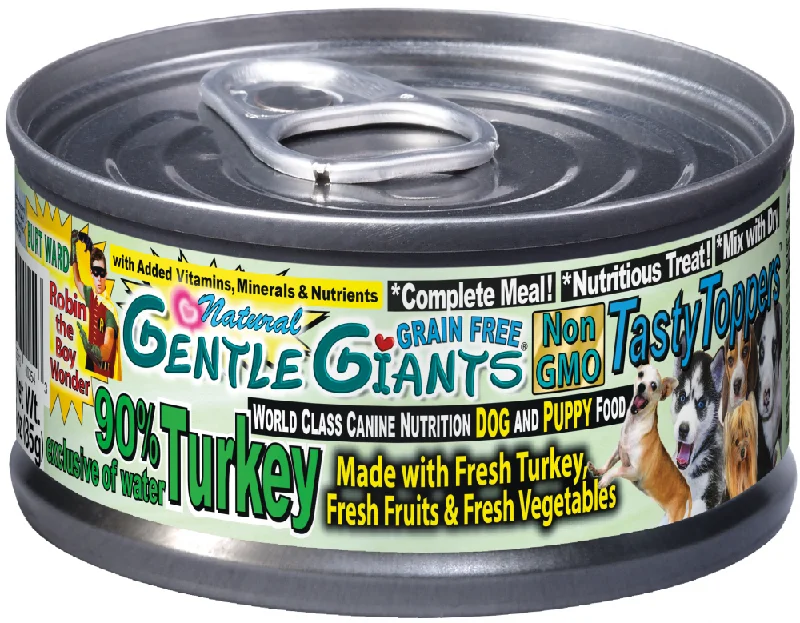 Gentle Giants Natural Non-GMO Turkey Dog & Puppy Can Food