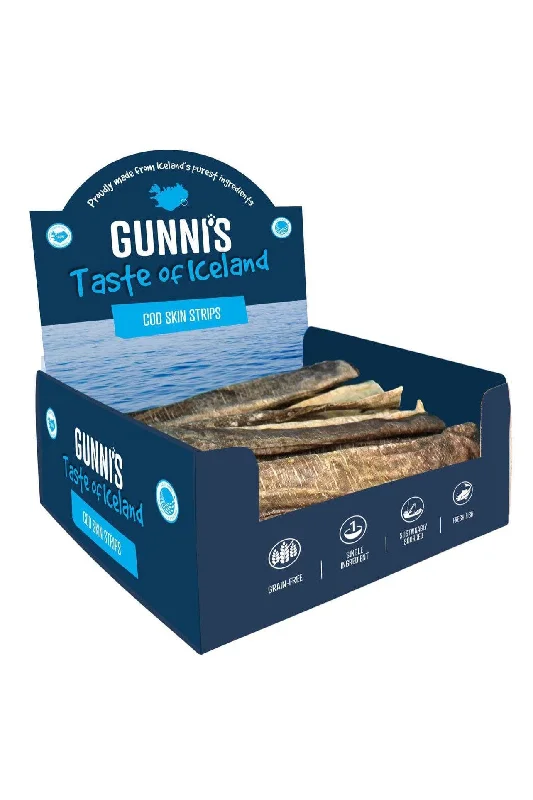 Gunni's Cod Skin Strip Dog Chews