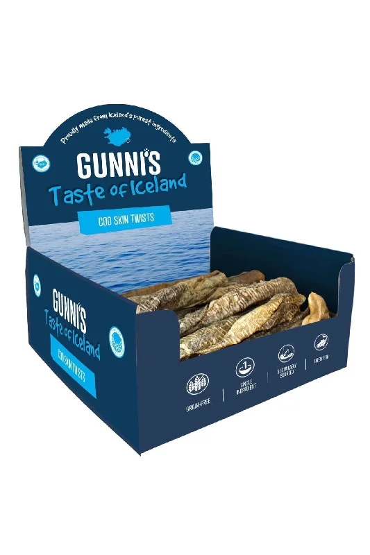 Gunni's Cod Skin Twist Dog Chews