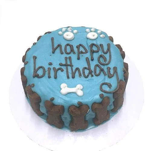 Happy Birthday Frozen Dog Cake