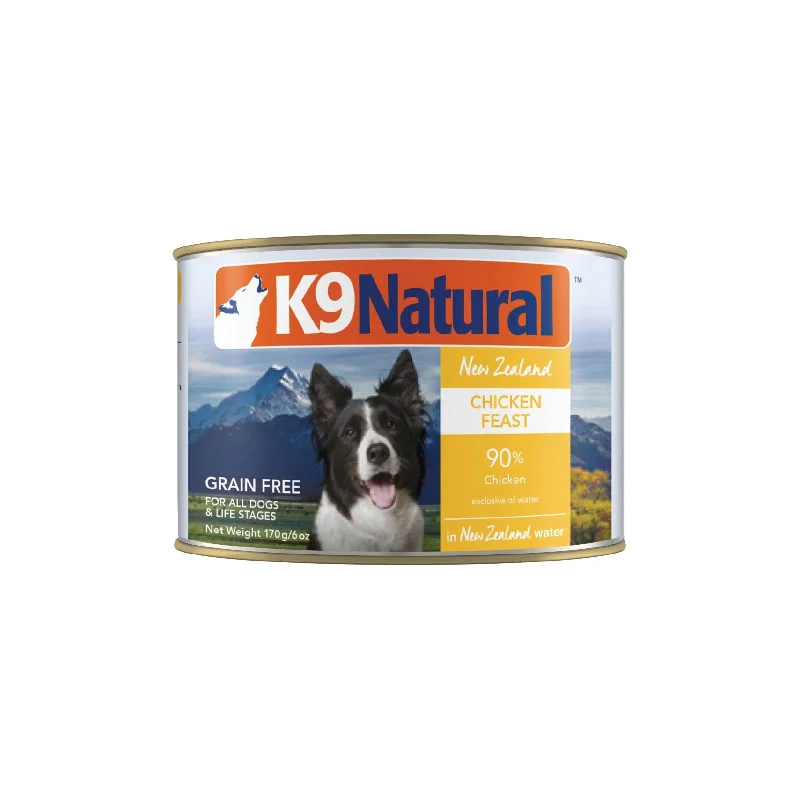 K9 Natural Chicken Feast Wet Dog Food 170g