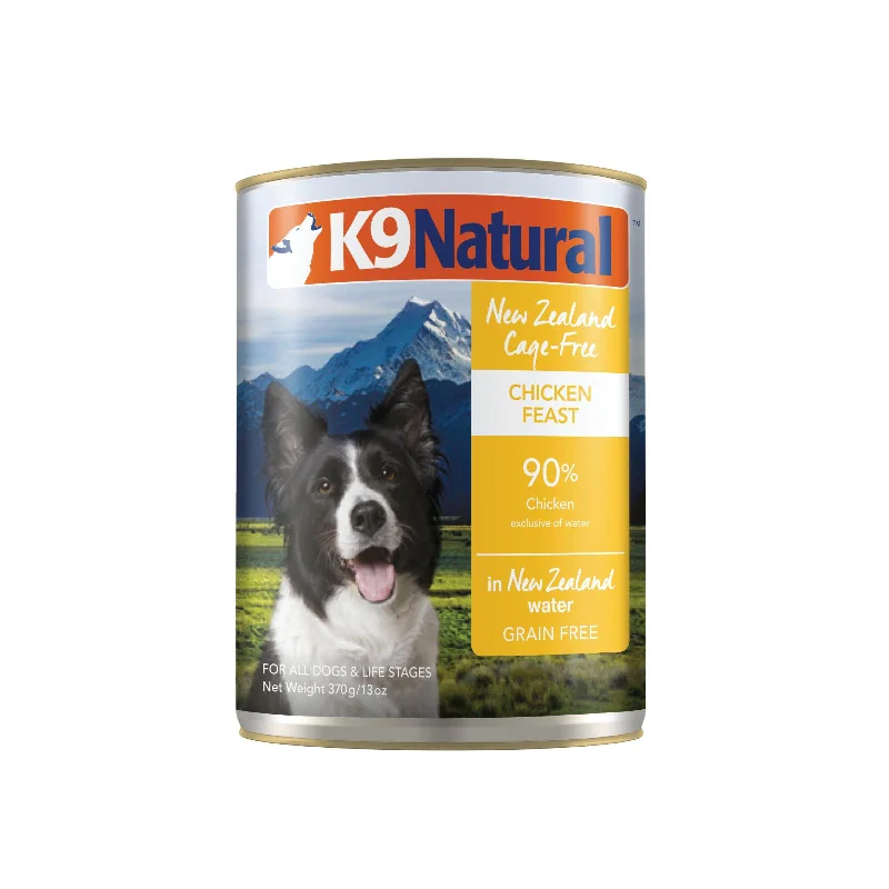 K9 Natural Chicken Feast Wet Dog Food 370g x 12