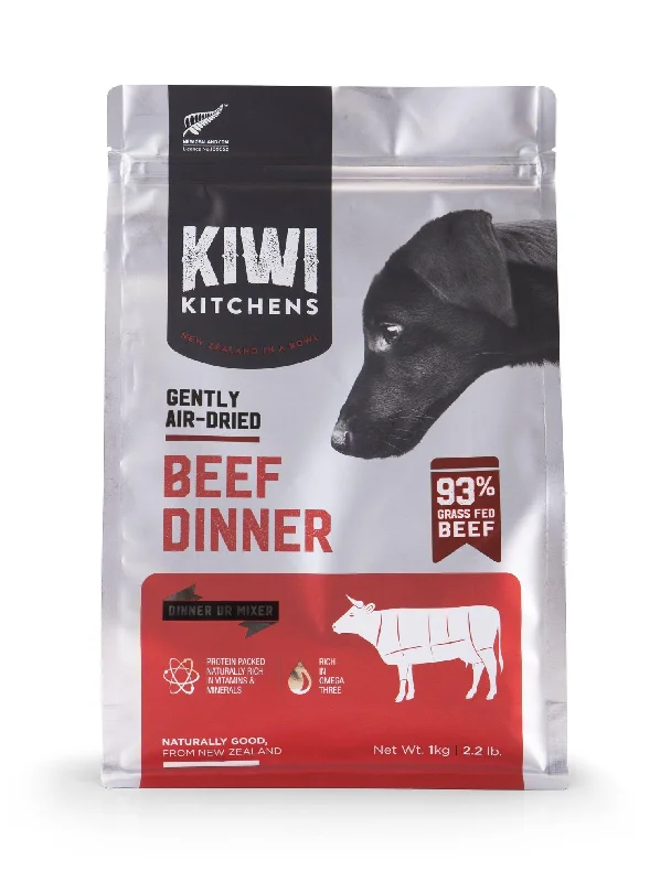 Kiwi Kitchens Air Dried Beef Dog Food