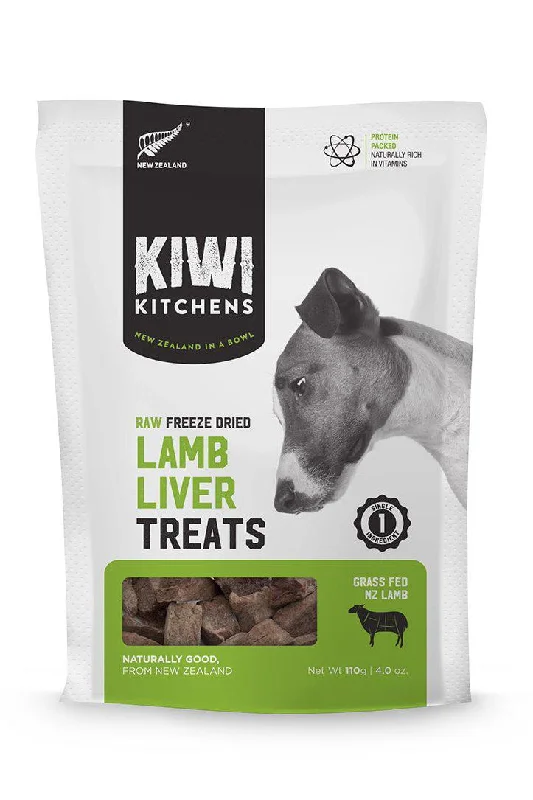 Kiwi Kitchens Freeze Dried Lamb Liver Dog Treats