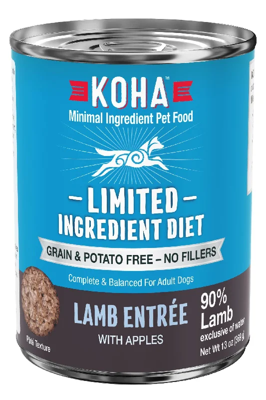 Koha Grass Fed Lamb Entree Wet Dog Food