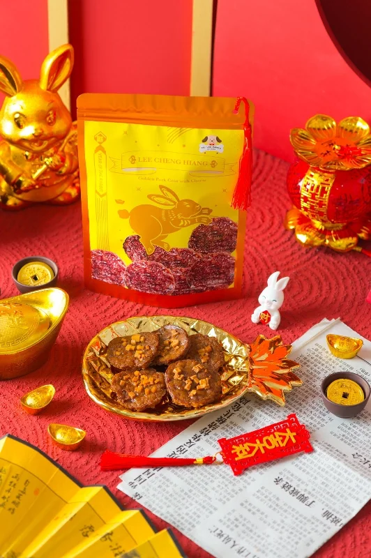 Lee Cheng Hiang Golden Pork Coin With Cheese Dog Treats