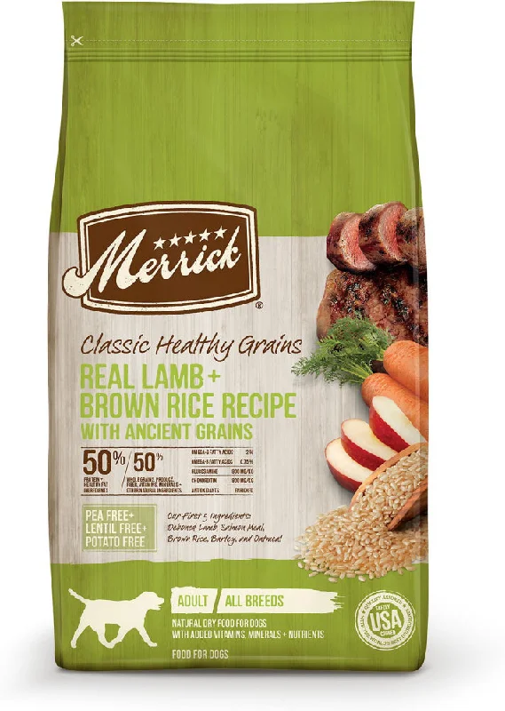 Merrick Classic Lamb & Brown Rice Recipe with Ancient Grains Dry Dog Food