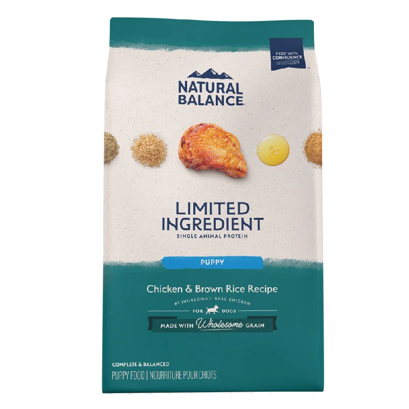 Natural Balance L.I.D. Limited Ingredient Diets Chicken & Brown Rice Puppy Formula Dry Dog Food