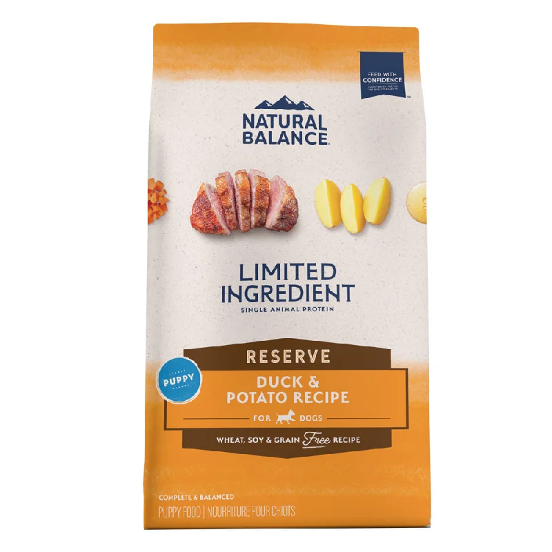 Natural Balance L.I.D. Limited Ingredient Diets Grain Free Potato and Duck Puppy Formula Dry Dog Food