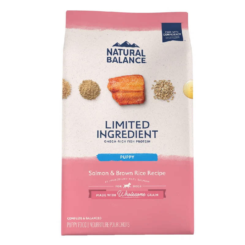 Natural Balance L.I.D. Limited Ingredient Diets Salmon & Brown Rice Puppy Formula Dry Dog Food