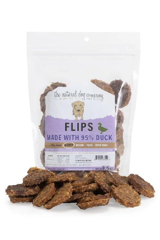 Tuesday's Natural Dog Co. Duck Flips Dog Treats