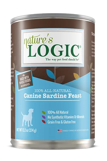 Nature's Logic Canine Sardine Feast Canned Food