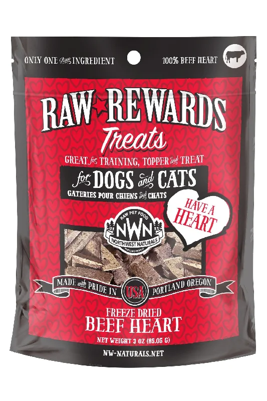 Northwest Naturals Beef Hearts Freeze-dried Dog Treats