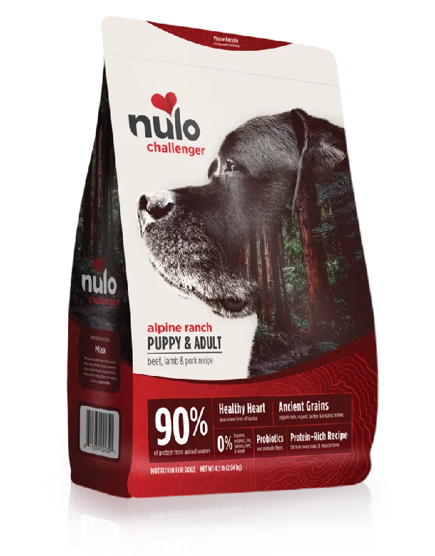 Nulo Challenger High-Meat Kibble Beef, Lamb & Pork Recipe