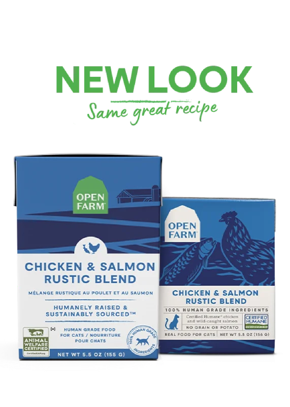 Open Farm Grain Free Chicken & Salmon Recipe Rustic Stew Wet Dog Food