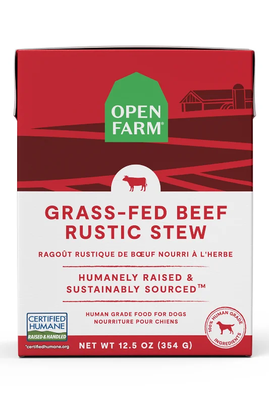 Open Farm Grass-Fed Beef Wet Dog Food