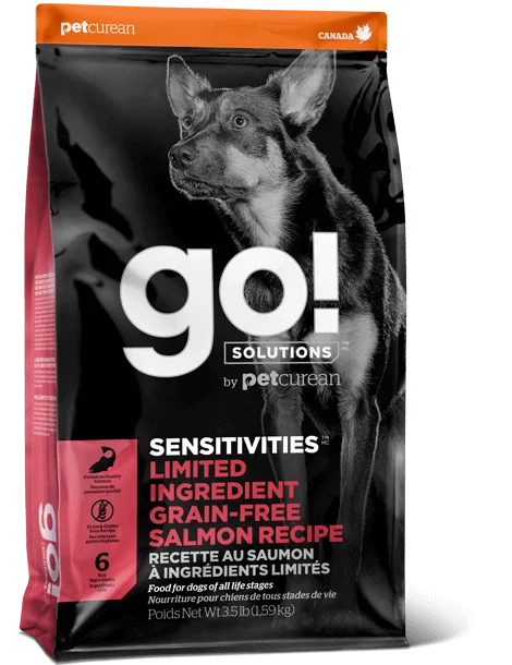 Petcurean GO! Solutions Sensitivities Limited Ingredient Salmon Recipe Dry Dog Food