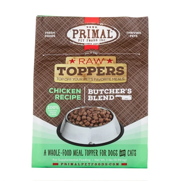 Primal Butcher's Blend Raw Topper Chicken Recipe 2lb