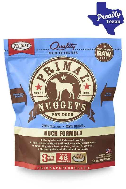 Primal Duck Frozen Raw Dog Food