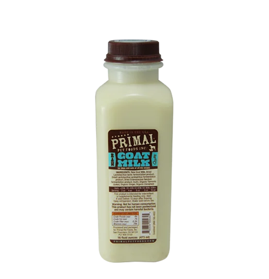 Primal Frozen Raw Goat Milk