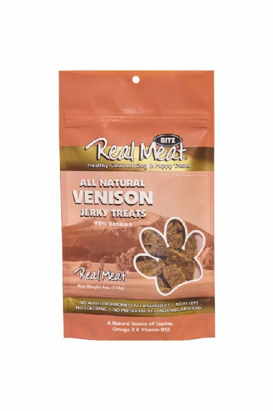 Real Meat Venison Bitz Jerky Treats