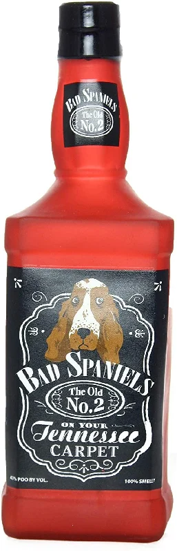 Silly Squeaker Liquor Bottle Bad Spaniels from VIP Products