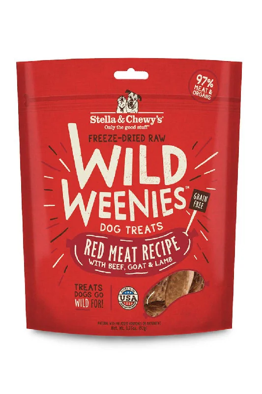 Stella and Chewy's Wild Weenies Red Meat Dog Treats